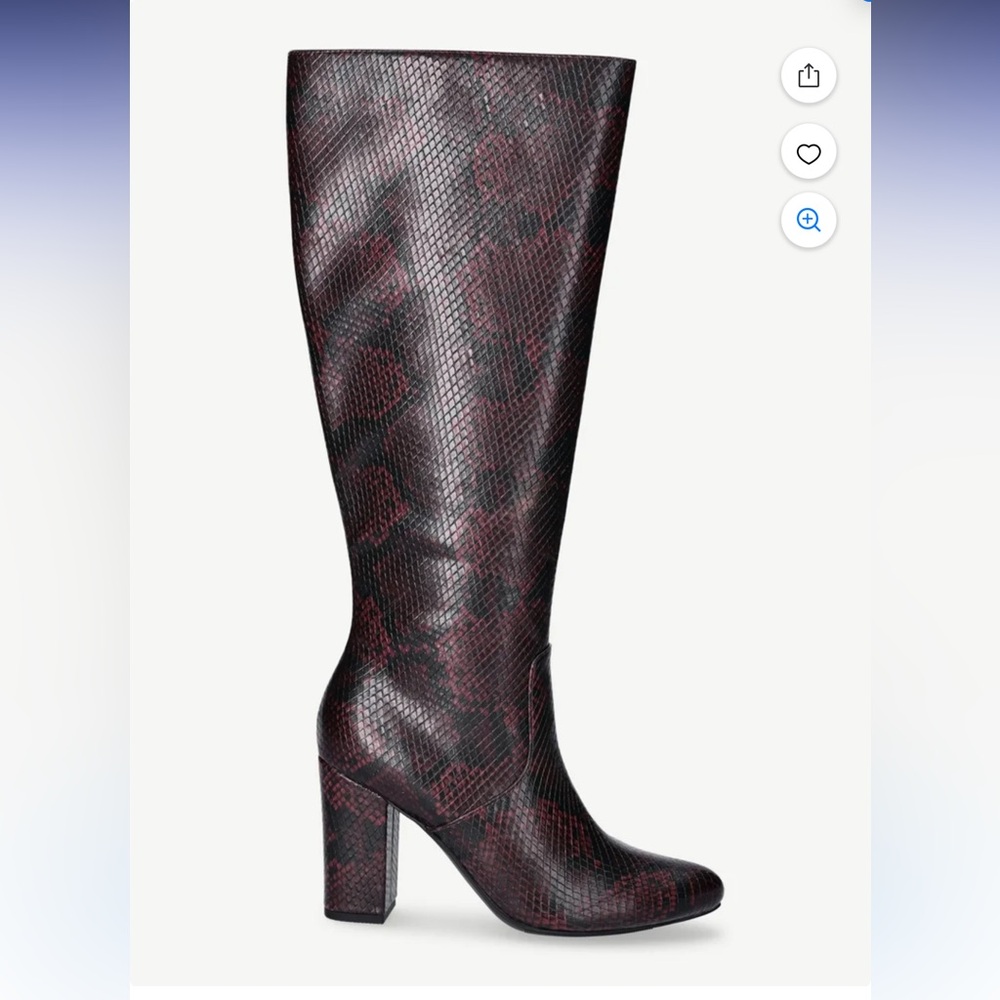 Scoop Knee-High Dress Boots - Picture 3 of 7